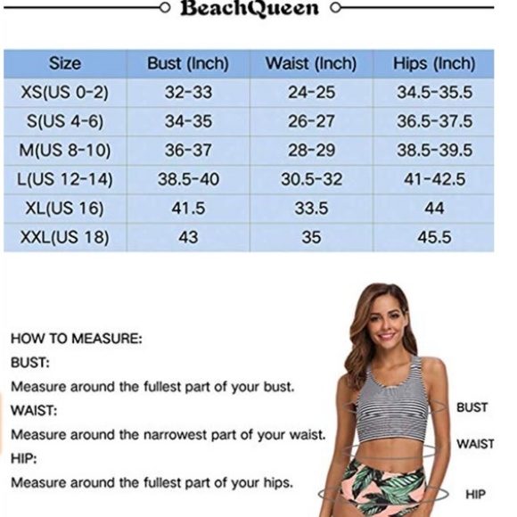 BeachQueen Ruffle Top Halter Bikini - Blue - Picture 3 of 3